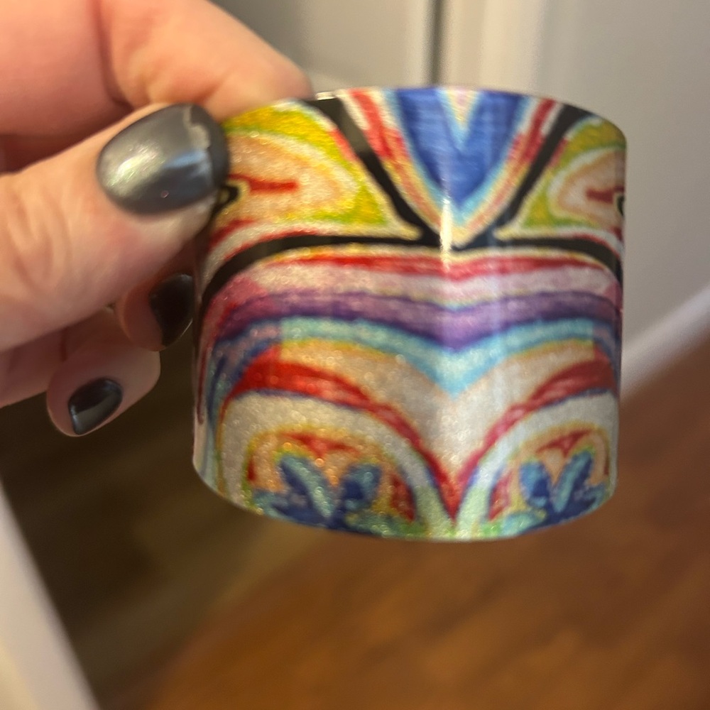 Colorful Abstract Design Decorative Bracelet